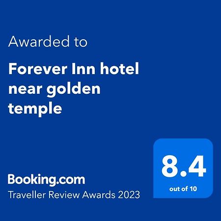 Forever Inn Hotel Near Golden Temple Amritsar Exterior foto